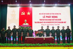 Bộ Chỉ huy Quân sự tỉnh phát động thi đua cao điểm chào mừng đại...