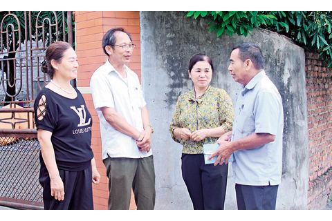 Tổ dân vận cộng đồng: Góp sức thực hiện tốt  các nhiệm vụ ở cơ sở