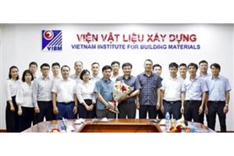 Công bố Quyết đinh chuẩn y Ban Chấp hành Đảng bộ, Ủy ban Kiểm tra Đảng ủy Viện Vật liệu xây dựng nhiệm kỳ 2025-2030