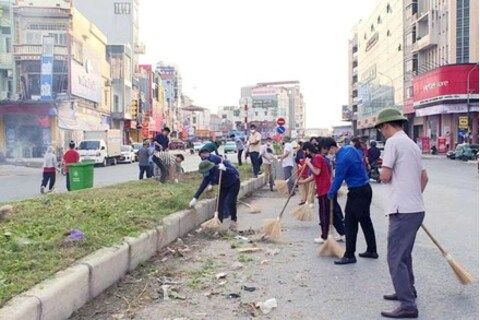 Mặt trận Tổ quốc phường Mỹ Hào khơi mạch xanh cho đô thị