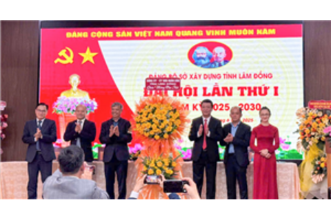 Đại hội Đảng bộ Sở Xây dựng Lâm Đồng lần thứ I thành công tốt đẹp, định hướng phát triển cho giai đoạn mới