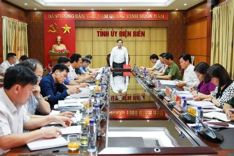 Phiên họp thứ 10 Ban Chỉ đạo phòng, chống tham nhũng, lãng phí, tiêu cực tỉnh Điện Biên