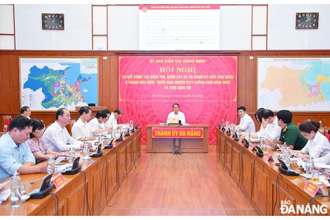 Tập trung thực hiện tốt công tác kiểm tra, giám sát phục vụ Đại hội Đảng lần thứ XIV