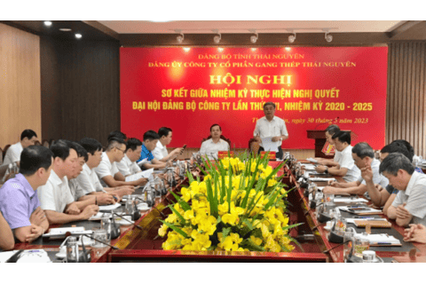 Đảng bộ Công ty CP Gang thép Thái Nguyên: Dấu ấn một nhiệm kỳ