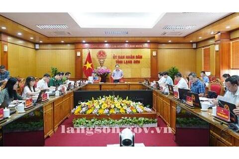 Ban Chỉ đạo xây dựng Khu kinh tế cửa khẩu Đồng Đăng - Lạng Sơn họp sơ kết công tác 6 tháng đầu năm, triển khai nhiệm vụ 6 tháng cuối năm 2025