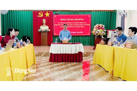 Xã Đak Nhau ổn định tổ chức sau sáp nhập, tập trung công tác tổ chức đại hội Đảng