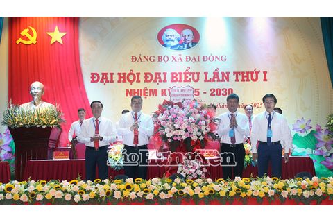 Đại hội Đại biểu Đảng bộ xã Đại Đồng lần thứ I, nhiệm kỳ 2025 - 2030