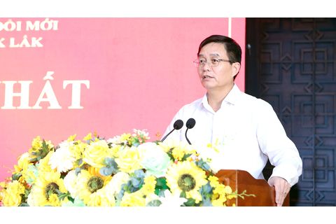 Khoa học công nghệ, đổi mới sáng tạo và chuyển đổi số phải trở thành động lực chính thúc đẩy sự phát triển bền vững của tỉnh Đắk Lắk