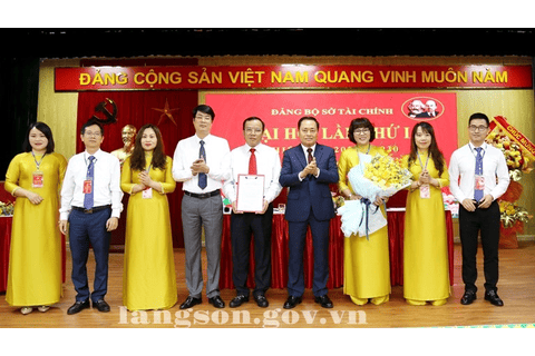 Đại hội Đảng bộ Sở Tài chính lần thứ Nhất, nhiệm kỳ 2025 - 2030