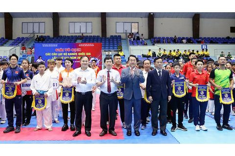 Hơn 800 vận động viên tranh tài tại Giải vô địch các câu lạc bộ Karate quốc gia năm 2025