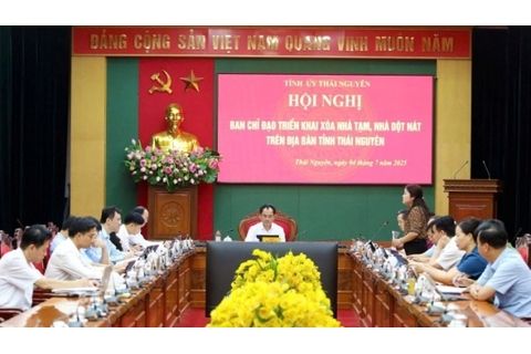 Thái Nguyên: Quyết tâm hoàn thành xóa nhà tạm, nhà dột nát xong trước 31/8/2025