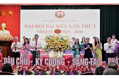 Đại hội Đại biểu Đảng bộ xã Phụng Công lần thứ I