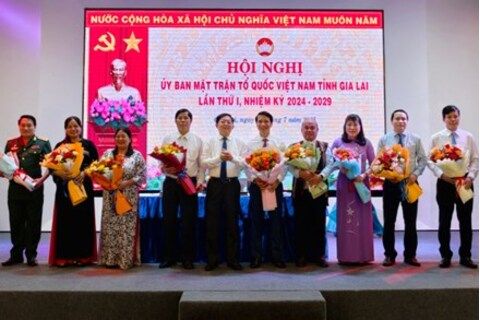 Hội nghị lần thứ nhất Ủy ban MTTQ Việt Nam tỉnh Gia Lai nhiệm kỳ 2024-2029