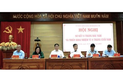 Đắk Lắk triển khai quyết liệt các nhiệm vụ, giải pháp hoàn thành mục tiêu tăng trưởng GRDP 8% năm 2025