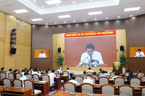 Hội nghị sơ kết 6 tháng đầu năm 2025 ngành Nội chính Đảng