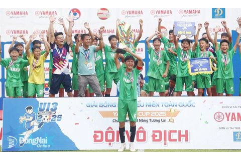 U.13 Nam Định vô địch sau loạt đấu luân lưu ‘cân não’ trước Sông Lam Nghệ An