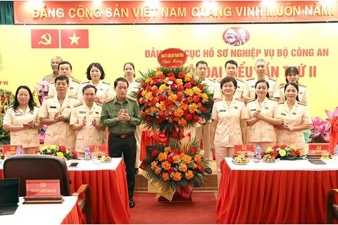 Cục Hồ sơ nghiệp vụ tổ chức Đại hội đại biểu lần thứ 2, nhiệm kỳ 2025 -2030