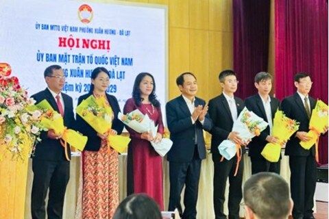 Ủy ban MTTQ phường Xuân Hương - Đà Lạt quyết tâm nâng cao hiệu quả hoạt động trong nhiệm kỳ mới