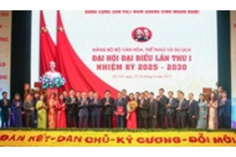 Bộ trưởng Nguyễn Văn Hùng giữ chức Bí thư Đảng ủy Bộ VHTTDL nhiệm kỳ 2025- 2030