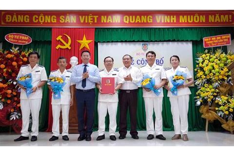 Bộ Tư pháp công bố Quyết định thành lập Thi hành án dân sự thành phố Cần Thơ