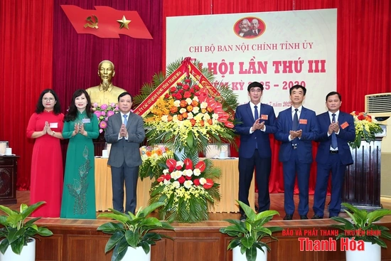 Đại hội Chi bộ Ban Nội chính Tỉnh ủy  lần thứ III, nhiệm kỳ 2025-2030