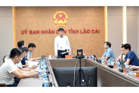 Lào Cai dự Hội nghị trực tuyến Phiên họp thứ ba của Ban Chỉ đạo các công trình trọng điểm, dự án quan trọng quốc gia lĩnh vực đường sắt