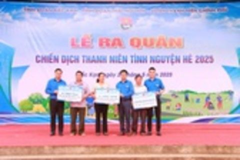 Tuổi trẻ Chính phủ ra quân chiến dịch thanh niên tình nguyện hè năm 2025