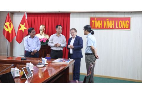 Chủ tịch UBND tỉnh Lữ Quang Ngời tiếp và làm việc với Đoàn công tác của Cơ quan Phát triển Pháp (AFD)