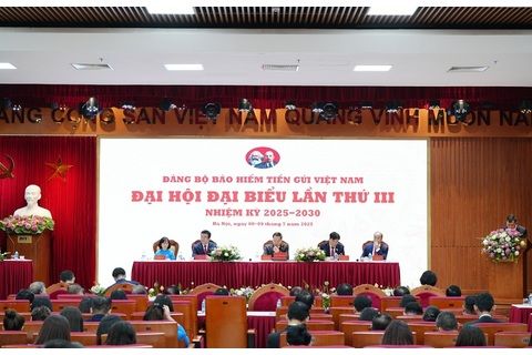 Đại hội Đảng bộ Bảo hiểm tiền gửi Việt Nam: Đoàn kết - Dân chủ - Đổi mới - Hiệu quả - Phát triển