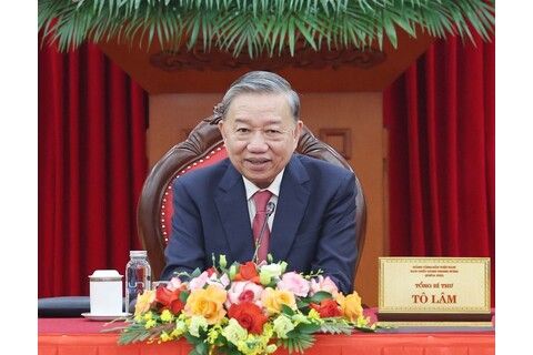 Tổng Bí thư Tô Lâm và Tổng thống Hoa Kỳ Donald Trump điện đàm