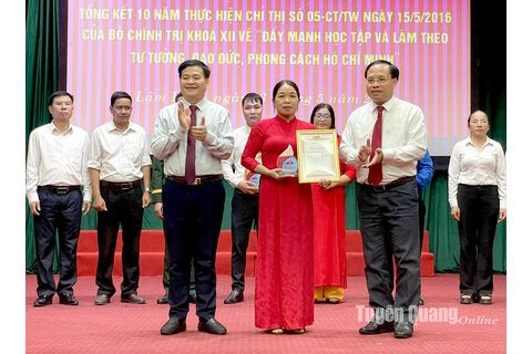 Huyện Lâm Bình có nhiều mô hình tiêu biểu học và làm theo Bác