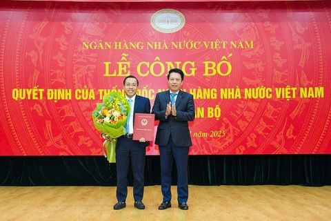 Công bố Quyết định bổ nhiệm Cục trưởng Cục Công nghệ thông tin NHNN