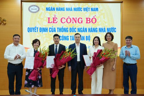 Bổ nhiệm 3 Phó Cục trưởng Cục Quản lý, giám sát tổ chức tín dụng