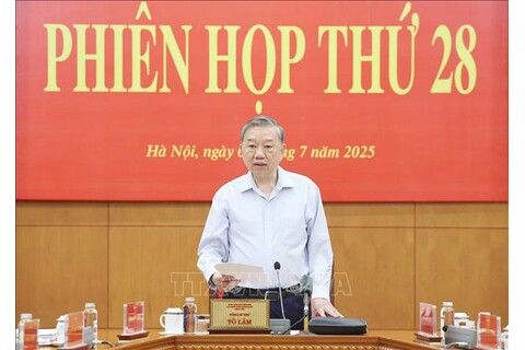 Tổng Bí thư Tô Lâm: Kịp thời phát hiện, xử lý các sai phạm liên quan đến sắp xếp tổ chức bộ máy