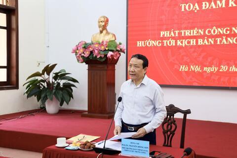 Ban Chính sách, chiến lược Trung ương tổ chức Tọa đàm khoa học “Phát triển công nghiệp Việt Nam hướng tới kịch bản tăng trưởng “hai con số””