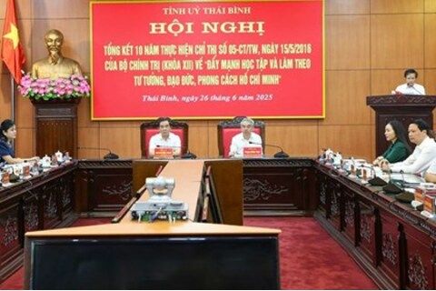Thái Bình: Học tập và làm theo Bác ngày càng thấm sâu trong đời sống xã hội, tạo sự chuyển biến tích cực về nhận thức và hành động