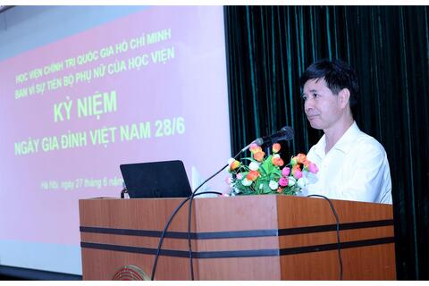 Học viện Chính trị quốc gia Hồ Chí Minh kỷ niệm Ngày Gia đình Việt Nam 28/6: Tôn vinh giá trị truyền thống, lan tỏa thông điệp yêu thương