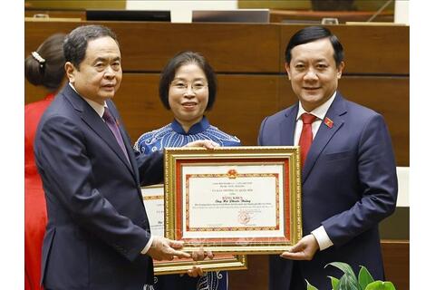 Tổng Bí thư Tô Lâm dự Lễ trao Bằng khen của Ủy ban Thường vụ Quốc hội