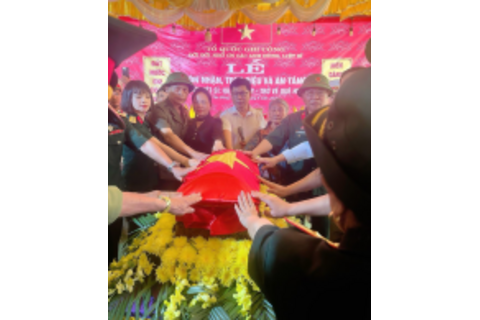 Yên Bái: Đón hài cốt liệt sỹ trở về quê hương