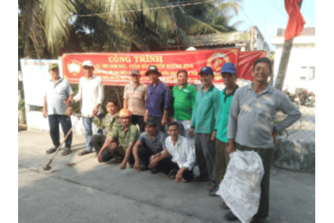 Hội Cựu chiến binh xã Bình Trưng tham gia xây dựng Đảng, chính quyền cơ sở