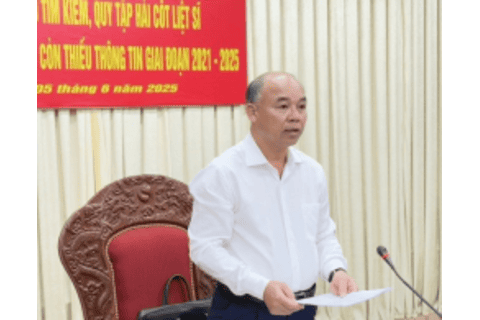 Đắk Lắk tổng kết công tác quy tập hài cốt liệt sĩ và xác định danh tính hài cốt liệt sĩ giai đoạn 2021-2025