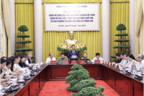 Công bố Lệnh của Chủ tịch nước về 15 luật, 1 pháp lệnh vừa được thông qua