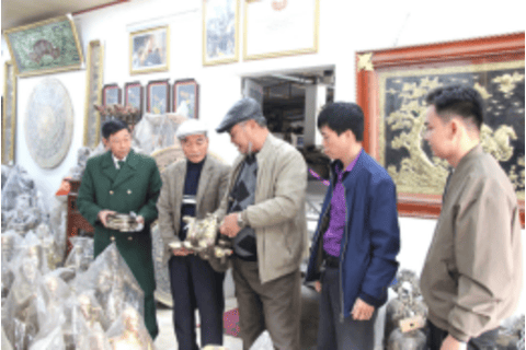 “Bàn tay vàng” trong làng đúc đồng