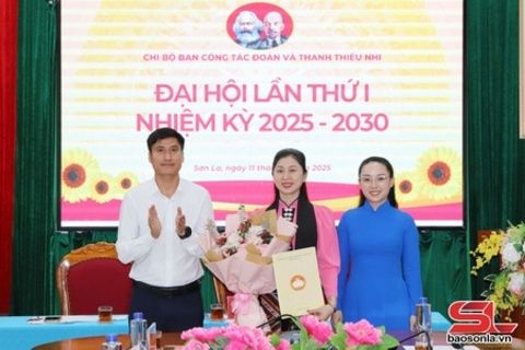 Đại hội Chi bộ Ban Công tác đoàn và thanh thiếu nhi lần thứ I, nhiệm kỳ 2025-2030