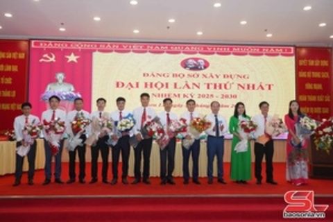 Đại hội Đảng bộ Sở Xây dựng lần thứ nhất, nhiệm kỳ 2025 – 2030