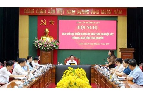 Thái Nguyên: Quyết tâm hoàn thành xóa nhà tạm, nhà dột nát trước 31/8/2025