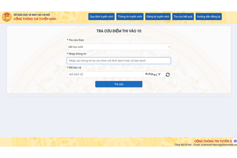 Hà Nội công bố điểm thi vào lớp 10 năm học 2025-2026