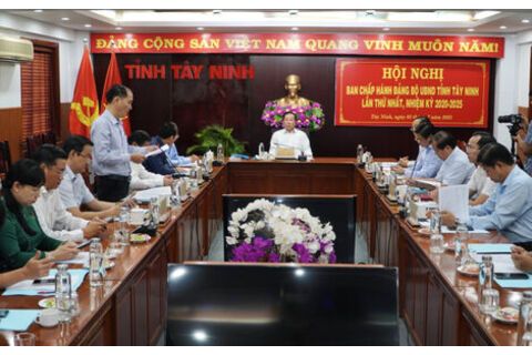 Đảng bộ UBND tỉnh Tây Ninh có 58 tổ chức đảng trực thuộc