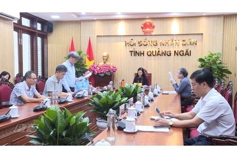 Phiên họp thứ 13 Ban Chỉ đạo phòng, chống tham nhũng, lãng phí, tiêu cực tỉnh Quảng Ngãi