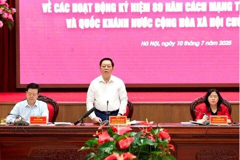 Chuẩn bị chu đáo các hoạt động kỷ niệm 80 năm Cách mạng Tháng Tám thành công và Quốc khánh nước Cộng hòa xã hội chủ nghĩa Việt Nam